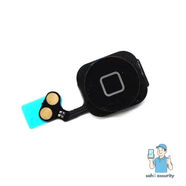 Home Button Complete for Apple iPhone 5 Black thumbnail